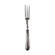 Solid silver meat fork, early twentieth century