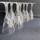 Liquor glasses (12) - art deco - cut and blown crystal