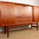 Sideboard, Danish teak Highboard, Ærthoj Jensen and Mølholm Herning 1960