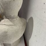 Epreuve en platre sculpté " Buste d'un notable " XX siècle