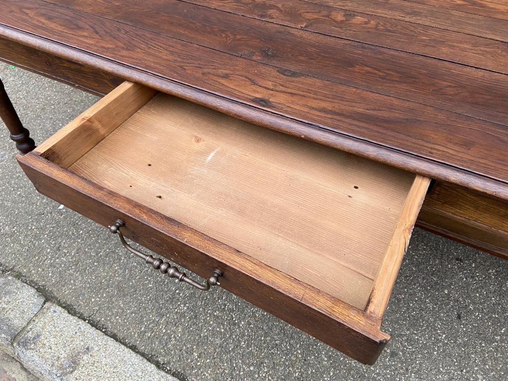 1900 oak farmhouse table
