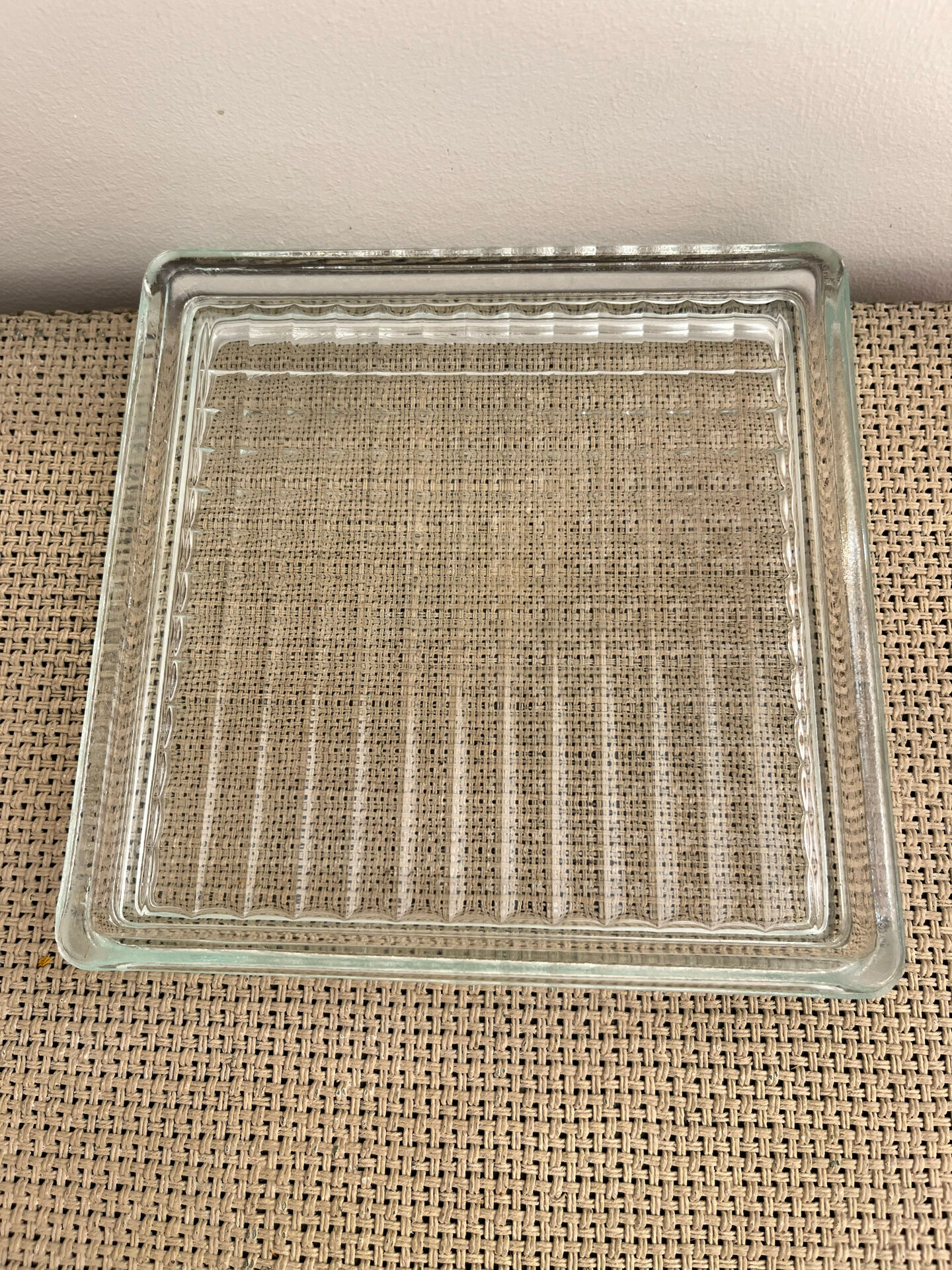Vide poche en verre épais