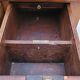 Louis XVI style flat desk in 19th century mahogany
