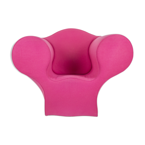 Fauteuil Pink Soft Big Easy Chair par Ron Arad pour Moroso