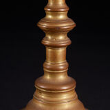 Vintage candle holder copper alloy