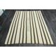1970s Vintage Turkish Oushak Handmade Wool Cotton Beige Area Rug 150x194