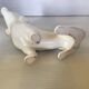 White ceramic dog