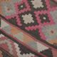 Vintage Turkish hallway rug 74x621 cm