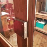 Bookcase louis Philippe patinated black.