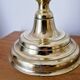 Pair of brass candlesticks