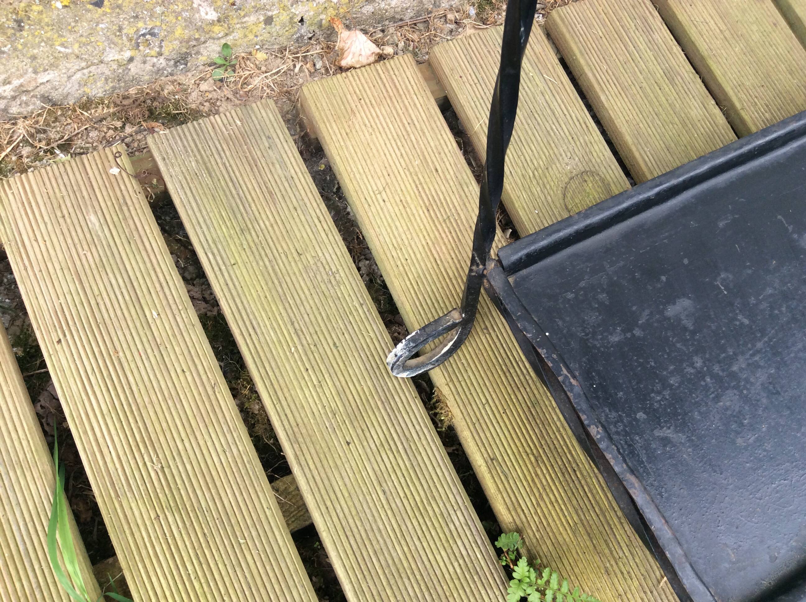 Wrought iron entrance hall