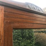 Art Deco cabinet with bevelled mirror 1930/1940