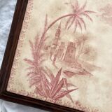 Ironstone trivet “Oriental views” Gien