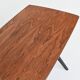 Sculptural coffee table by Karl Ekselius in rosewood, JOC Sweden, 1960.