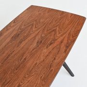 Table basse sculpturale Karl Ekselius en palissandre JOC Suède 1960