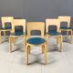 Model 66 dining chairs by Alvar Aalto for Artek, 1960s