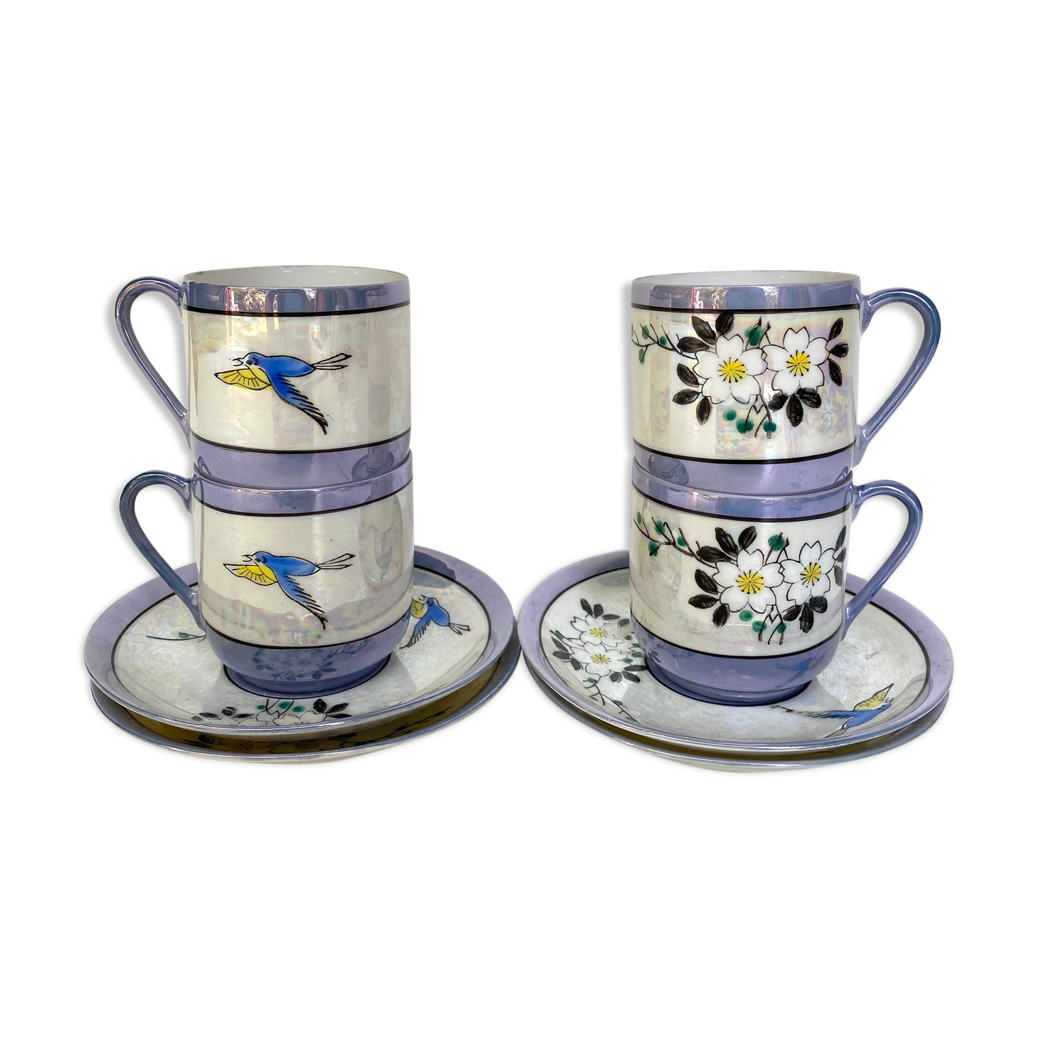Japanese porcelain cups
