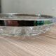 Glass and metal top - art nouveau