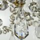 Bronze and Crystal Wall Lights with Pendants, Louis XV style – Late 19th century