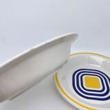 Soup plates Avant Garde Gien 1971