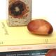 Set of three wooden paperweights 70s
