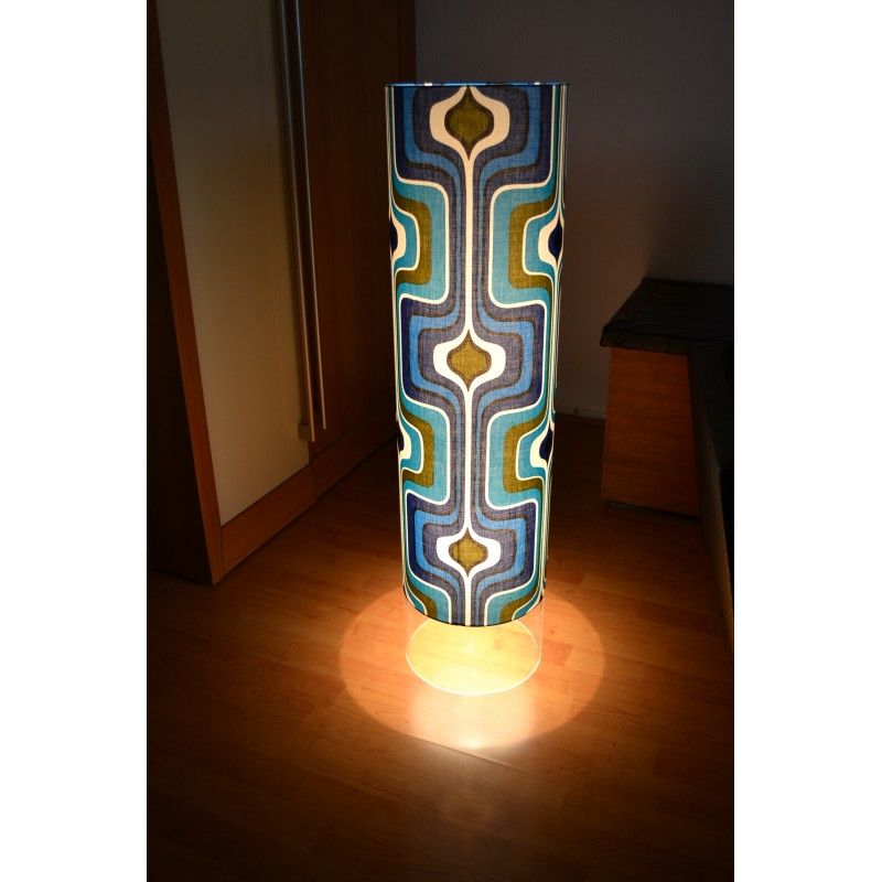 Lamp'tub vintage Aquaman fabric salon lamp 70
