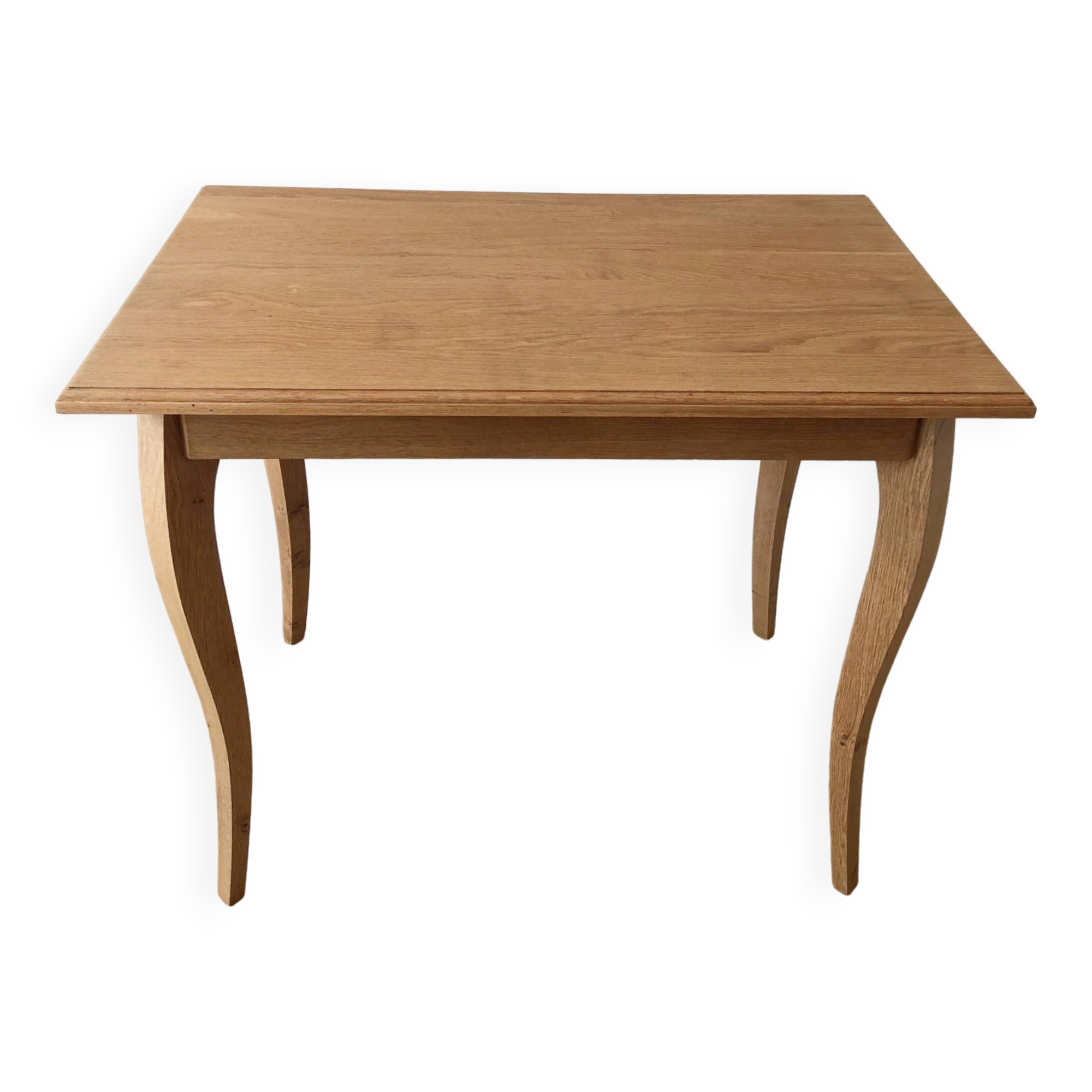 Vintage dining table / desk in solid oak