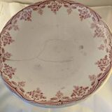 Antique service, fruit dish and 3 oval platters, ironstone