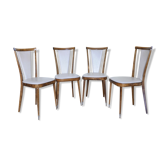 Lot 4 chaises Baumann modèle Palma