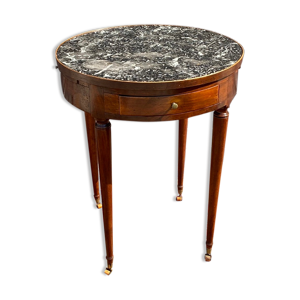 Table bouillotte en noyer - xviii eme