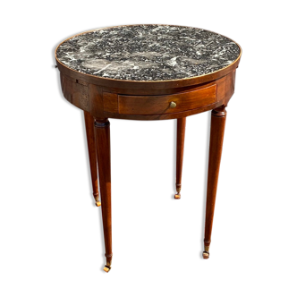 Table Bouillotte In Walnut Period Directory XVIII Eme Century