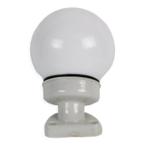 1960's Wall Lamp Porcelain and Glass, Czechoslovakia