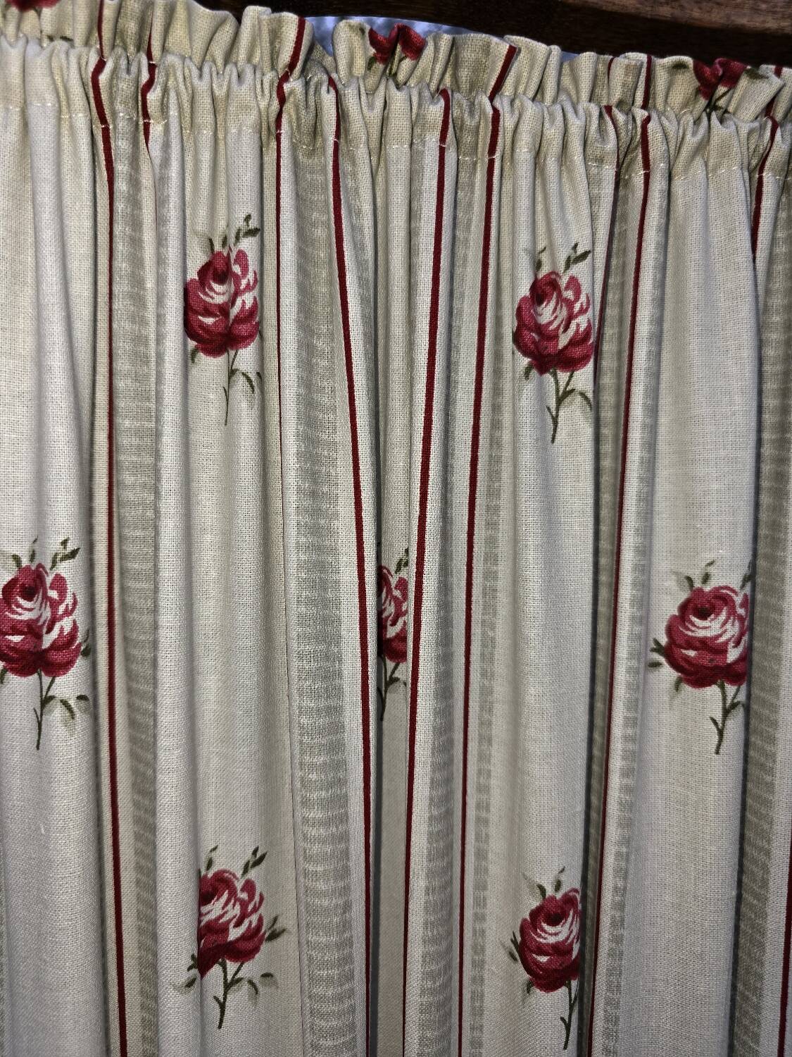 Vintage four-panel screen