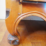 Old Louis XV low buffet in solid wood, cherry