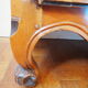 Old Louis XV low buffet in solid wood, cherry