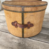 Wooden hat box early twentieth century