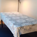 Rectangular tablecloth and towels