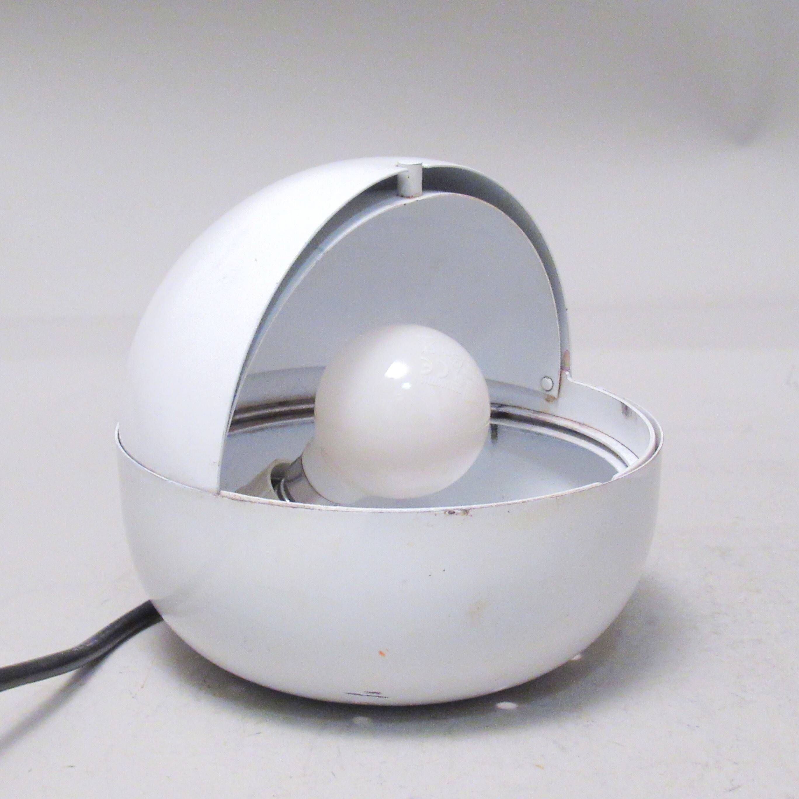 Lamperti 1960s pivoting louvre ball lamp