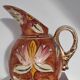 Vintage ceramic hand-decorated vase/pitcher