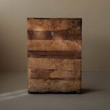 Petit meuble paysan en bois massif, vers 1900