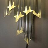 Crystal wall lamp