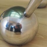 Glass coffee table, Italian design, 1970s, manufactured in Italy