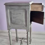 Louis XVI lacquered bedside table