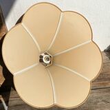 Large petal pendant in pink fabric