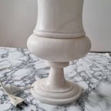 Lampe a poser en albâtre vintage