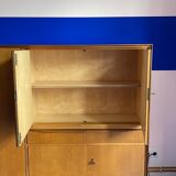 Highboard, living room furniture teak 60s vintage Danish