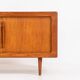 Buffet en teck Svend Dyrlund avec portes tambour