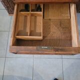 Old oak desk