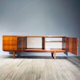 Enfilade avec tiroirs et étagères vintage 60