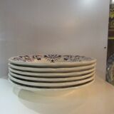 6 Lonchamps deep plates, Rouen model